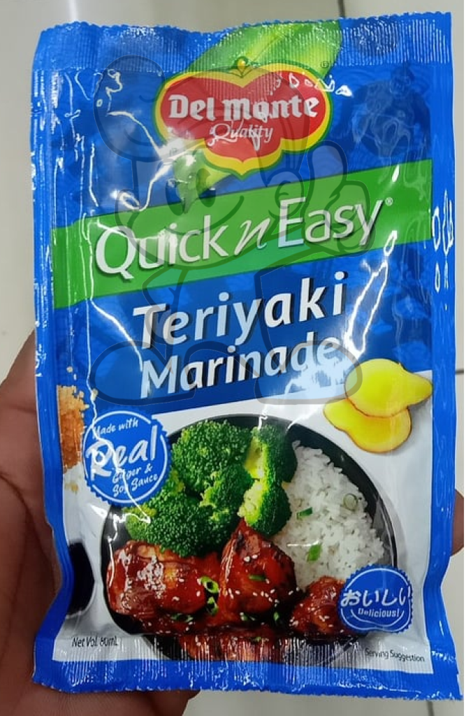 Del Monte Quick N Easy Teriyaki Marinade (5 X 80 Ml) Groceries