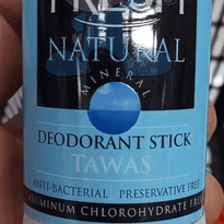 Deo Fresh Natural Mineral Deodorant Stick Tawas (2 X 50G) Beauty