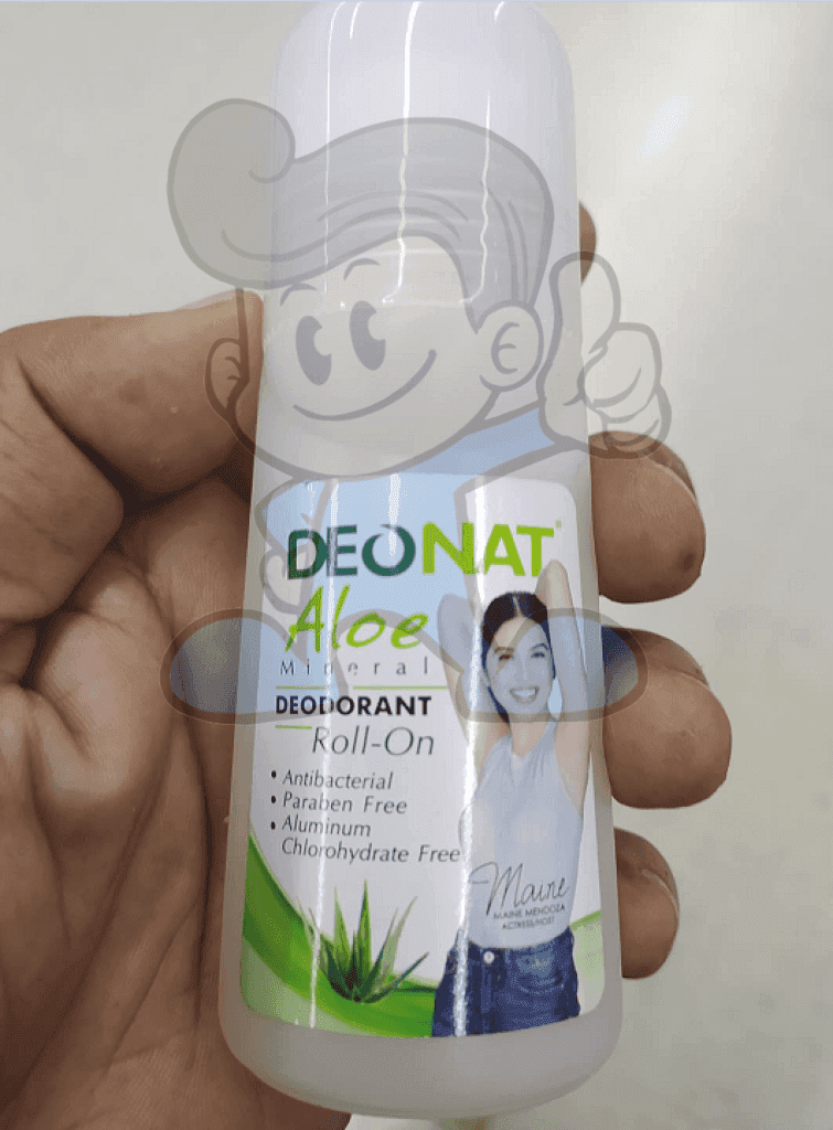 Deonat Aloe Mineral Deodorant Roll-On (2 X 65G) Beauty