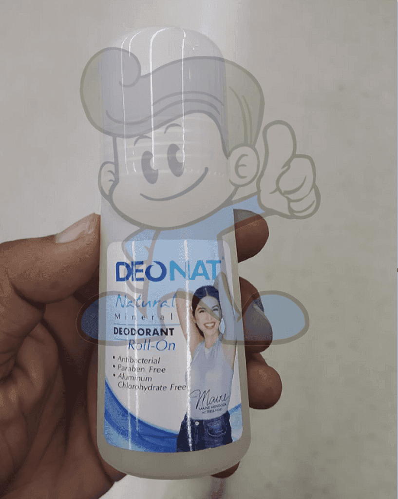 Deonat Natural Mineral Deodorant Roll-On (2 X 65G) Beauty