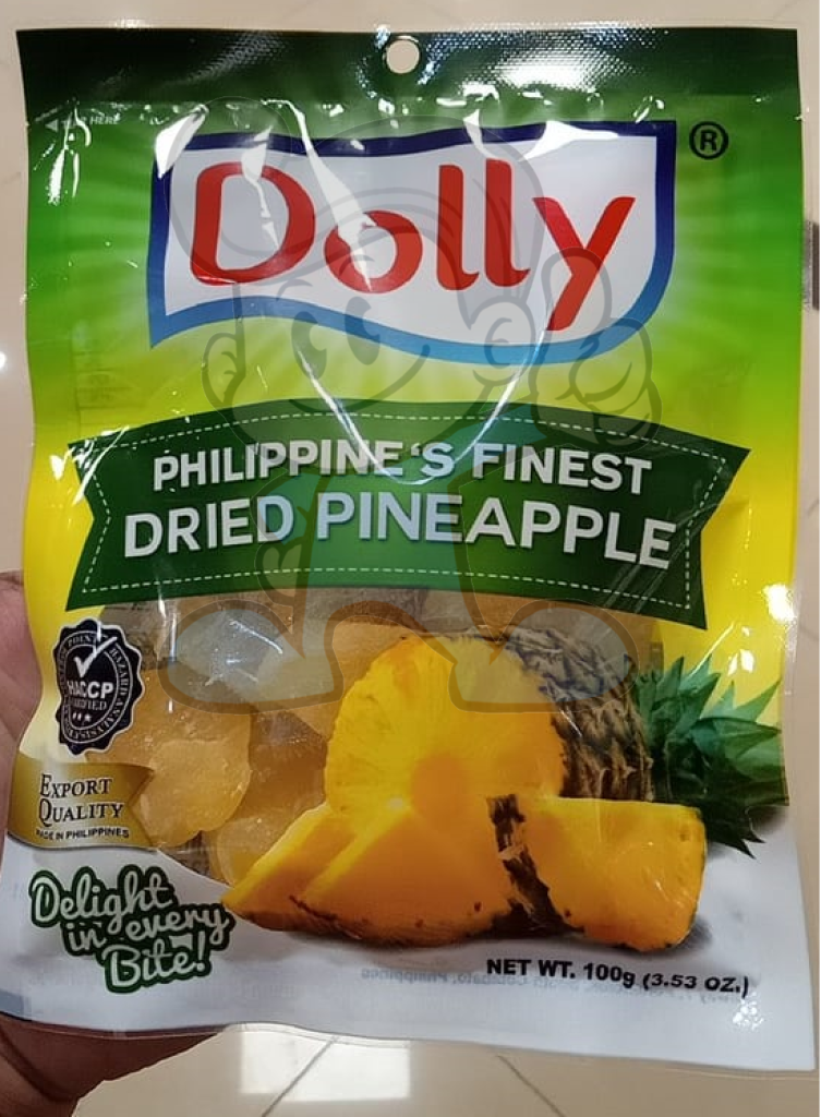 Dolly Philippines Finest Dried Pineapple (2 X 100 G) Groceries