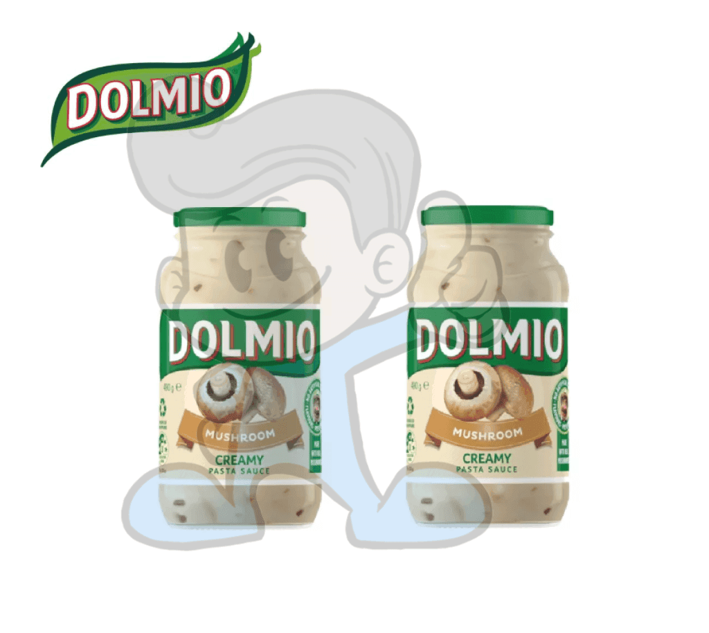Dolmio Creamy Mushroom Pasta Sauce (2 X 490G) Groceries