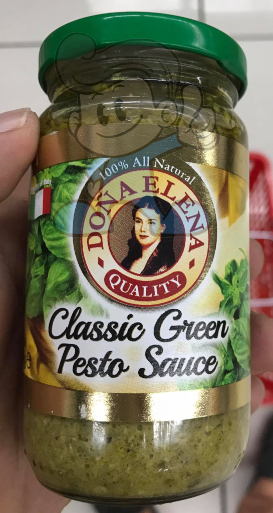 Dona Elena Classic Green Pesto Sauce (2 X 190 G) Groceries