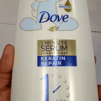 Dove 1 Minute Serum Conditioner Keratin Repair 650Ml Beauty