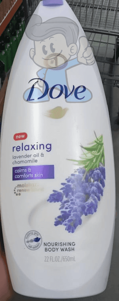 Dove Relaxing Nourishing Body Wash Calms & Comforts Skin 22Oz Beauty