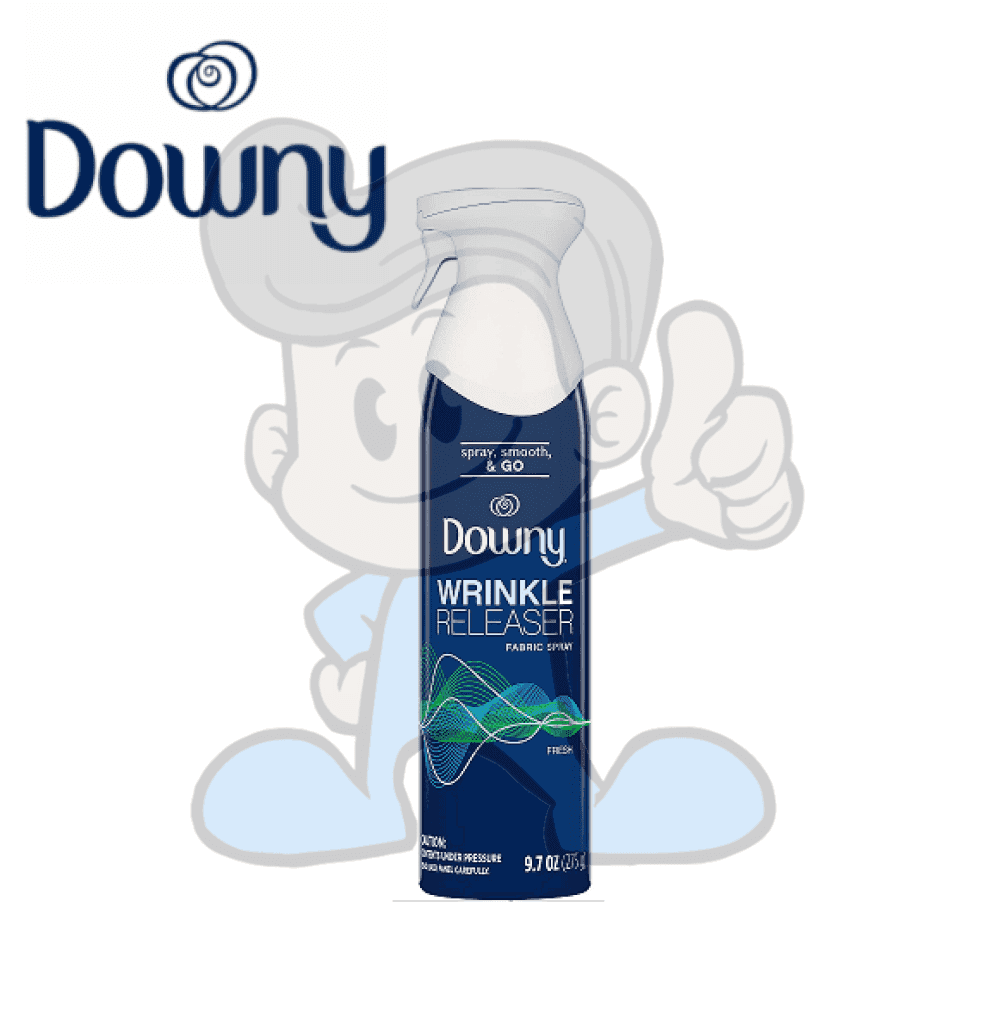 Downy Wrinkle Releaser Fabric Spray Fresh 9.7 Oz Household Supplies