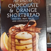 Duncans Of Deeside All Butter Chocolate And Orange Shortbread (2 X 200 G) Groceries
