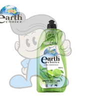Earth Choice Ultra Concentrate Green Tea And Lime Dishwashing Liquid 900Ml Household Supplies
