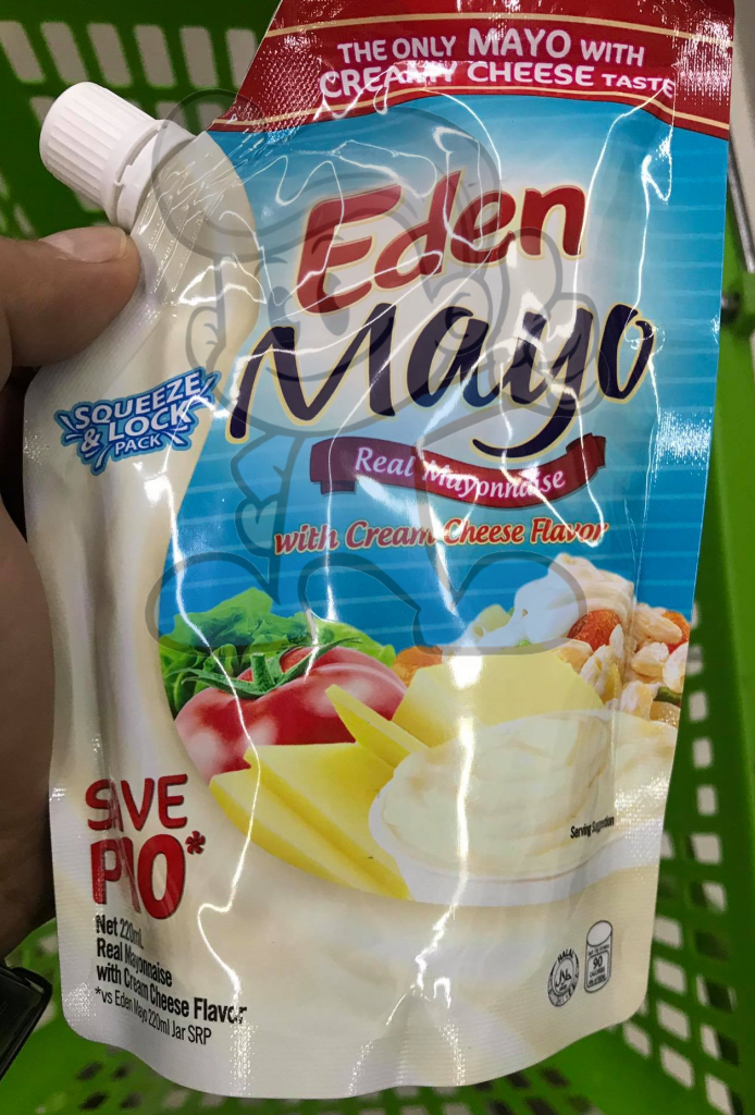Eden Mayo Real Mayonnaise With Cream Cheese Flavor (3 X 220 Ml) Groceries