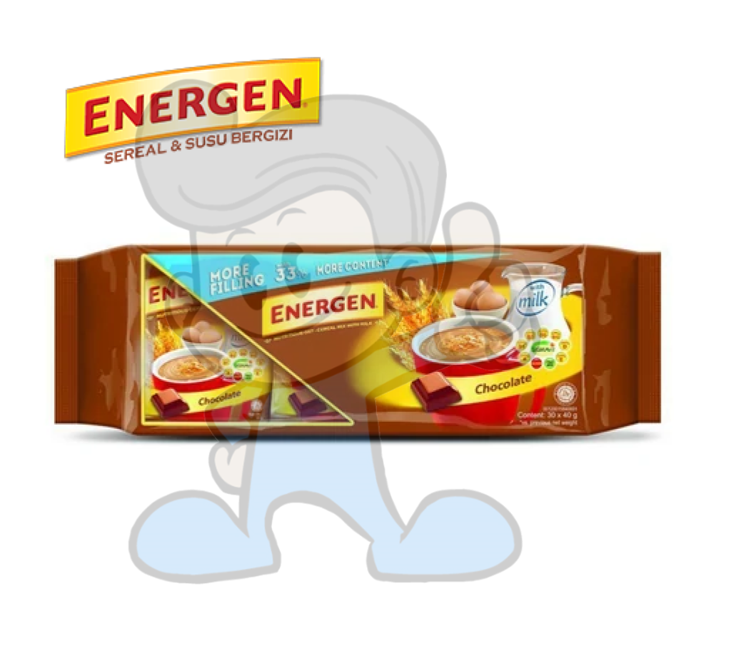 Energen Choco Cereal Drink (30 X 40G) Groceries