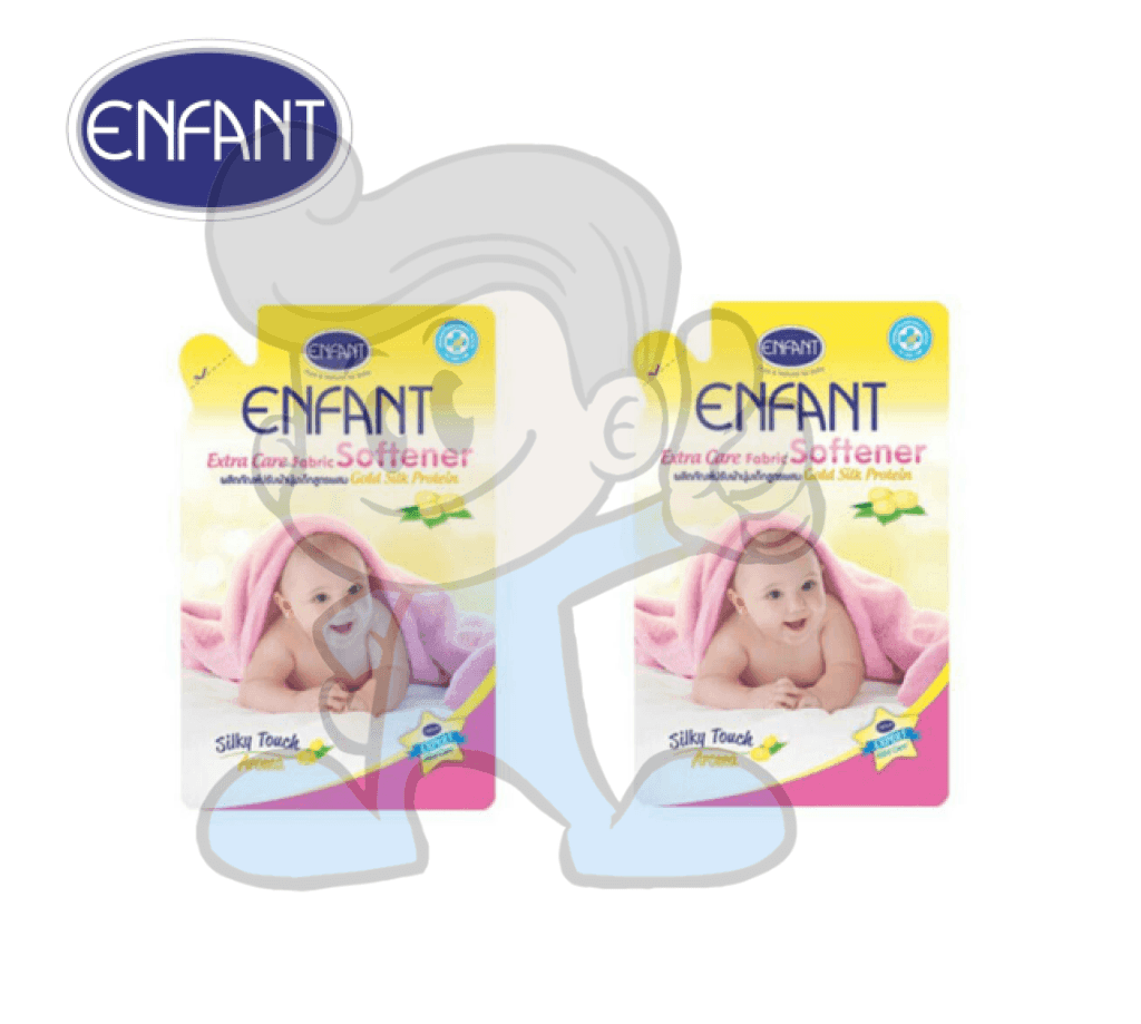 Enfant Extra Care Fabric Softener Gold Silk Protein (2 X 700Ml) Household Supplies