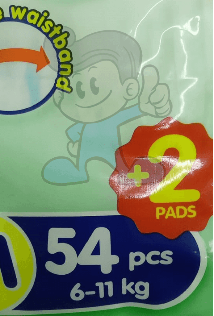 Eq Dry Disposable Baby Diapers M 54S Mother &