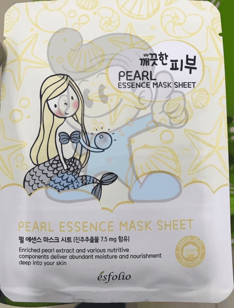 Esfolio Pearl Essence Mask Sheet (4 X 25 Ml) Beauty