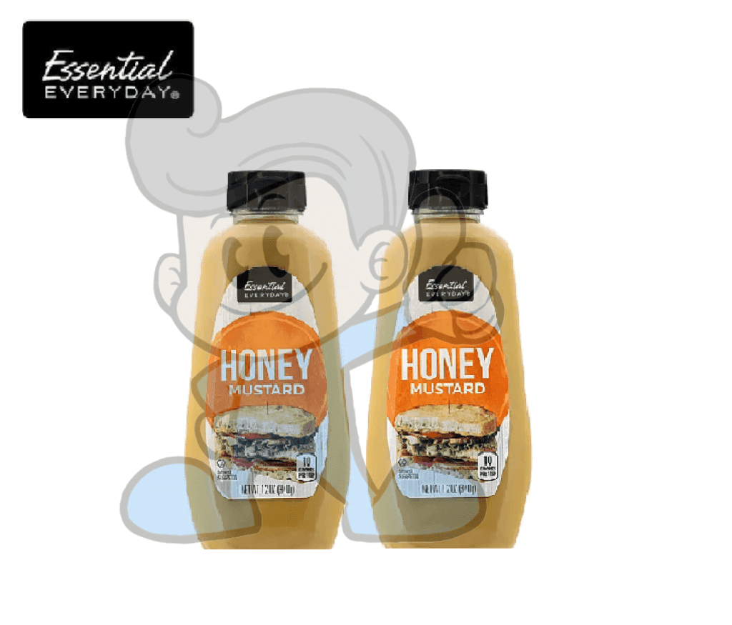 Essential Everyday Honey Mustard (2 X 340 G) Groceries