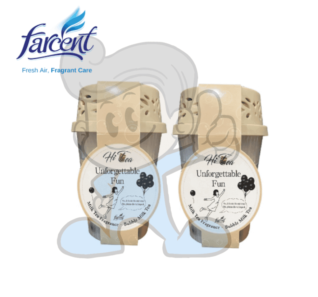 Farcent Hi Tea Bubble Air Freshener Milk (2 X 250Ml) Motors