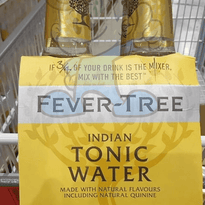 Fever Tree Indian Tonic Water (4 X 200Ml) Groceries