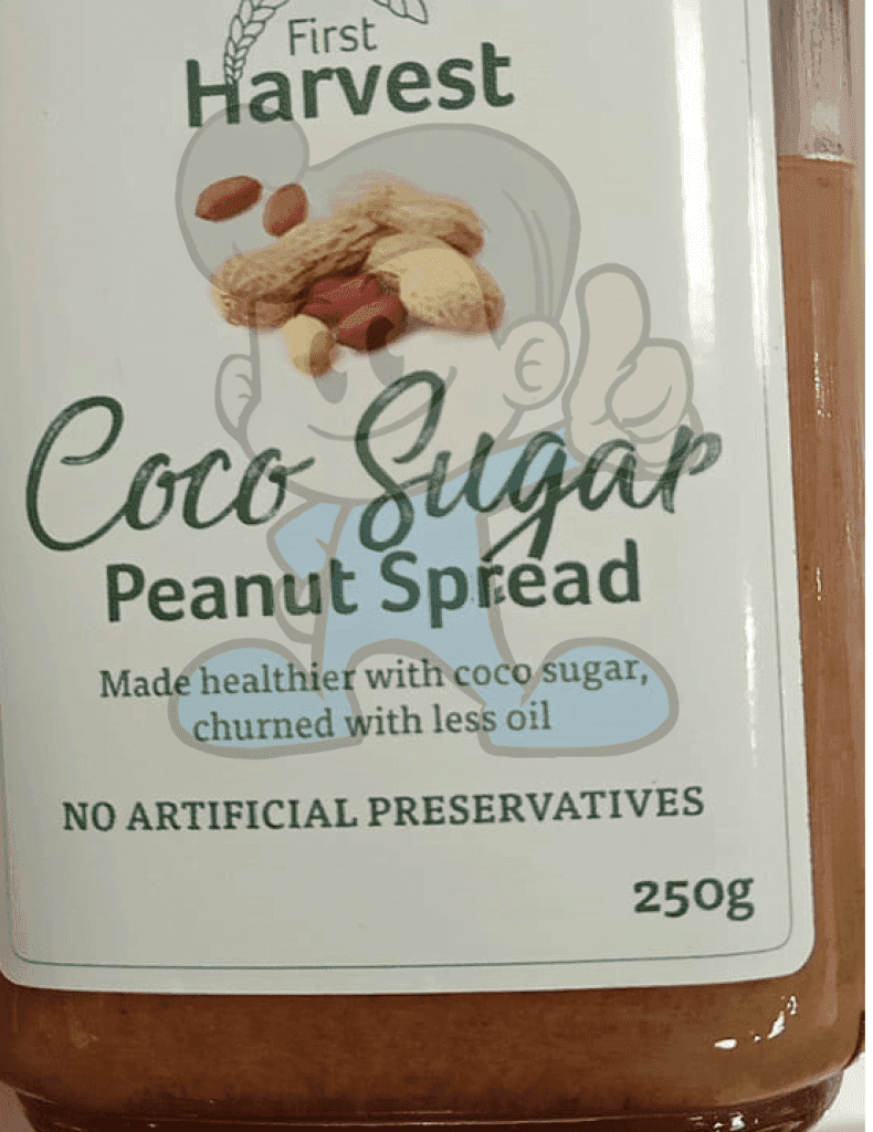 First Harvest Coco Sugar Peanut Spread (2 X 250 G) Groceries