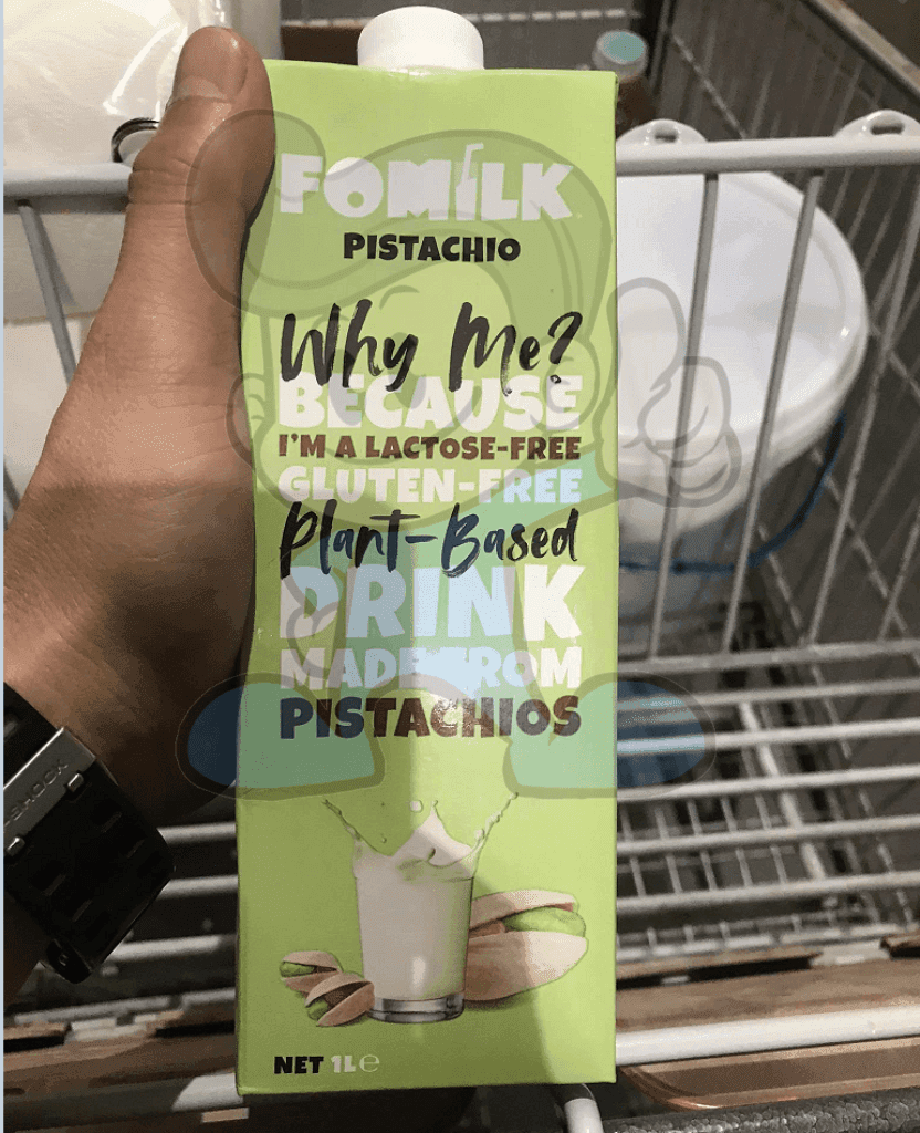 Fomilk Plant-Based Pistachio Drink (2 X 1L) Groceries