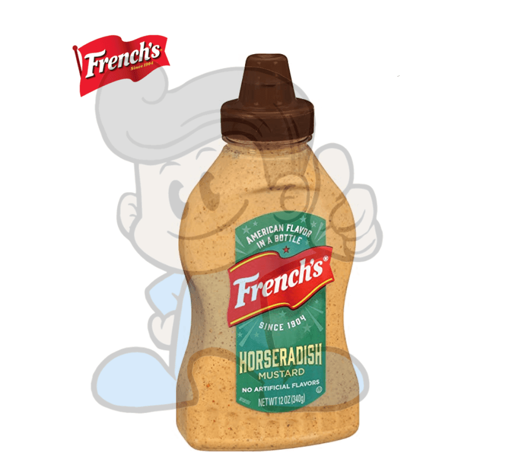 Frenchs Horseradish Mustard 12 Oz Groceries