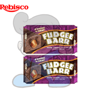 Fudgee Barr Salted Caramel Cream-Filled Chocolate Cake Bar (2 X 380 G) Groceries