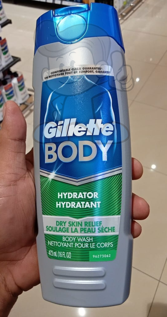 Gillette Body Hydrator Hydratant Wash 16Fl.oz. Beauty