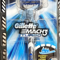 Gillette Mach 3 Turbo Razor 1S Set Of 2 Beauty