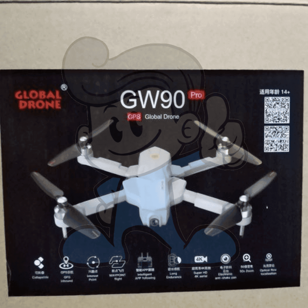 Global Drone Gw90 Brushless Gps 5G Wifi Rc Quadrocopter With 4K Hd Camera Cameras & Drones