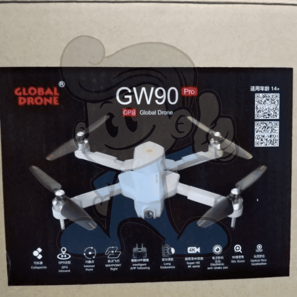 Global Drone GW90 Brushless GPS 5G Wifi RC Drone Quadrocopter with 4K HD Camera