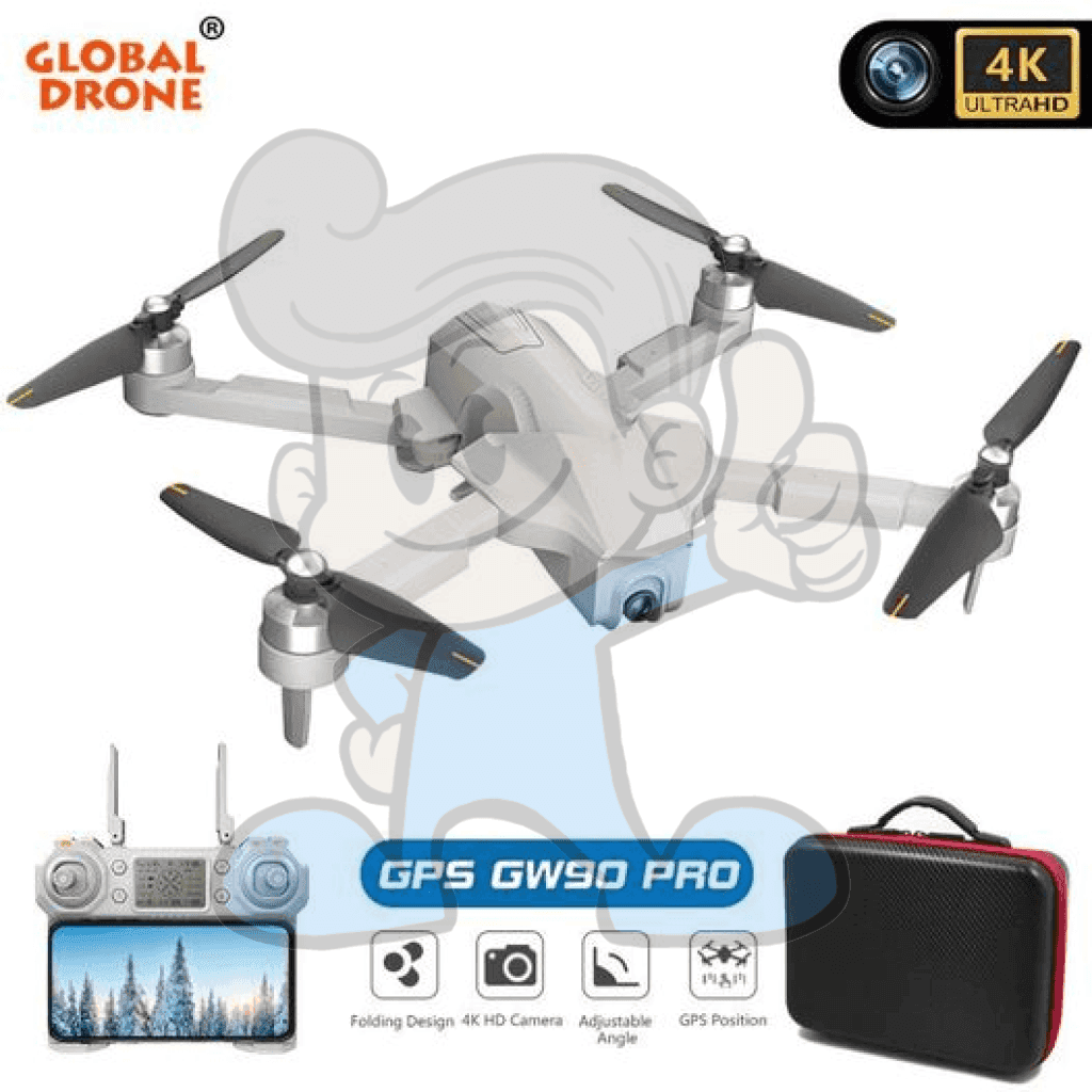 Global Drone Gw90 Brushless Gps 5G Wifi Rc Quadrocopter With 4K Hd Camera Cameras & Drones