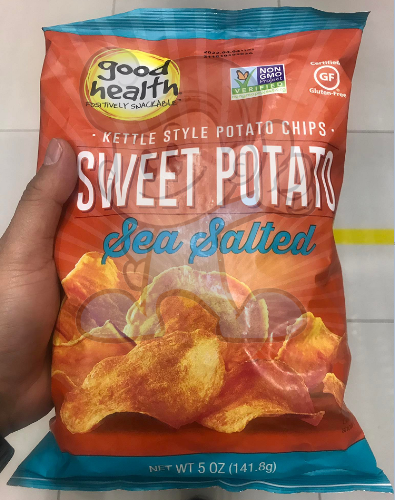 Good Health Kettle Chips Sweet Potato Sea Salt (2 X 5Oz) Groceries