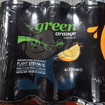 Green Cola Orange (6 X 330Ml) Set Of 2 Groceries