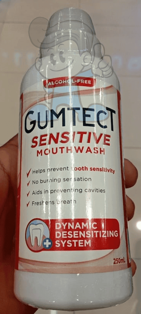 Gumtect Sensitive Mouthwash (2 X 250Ml) Beauty