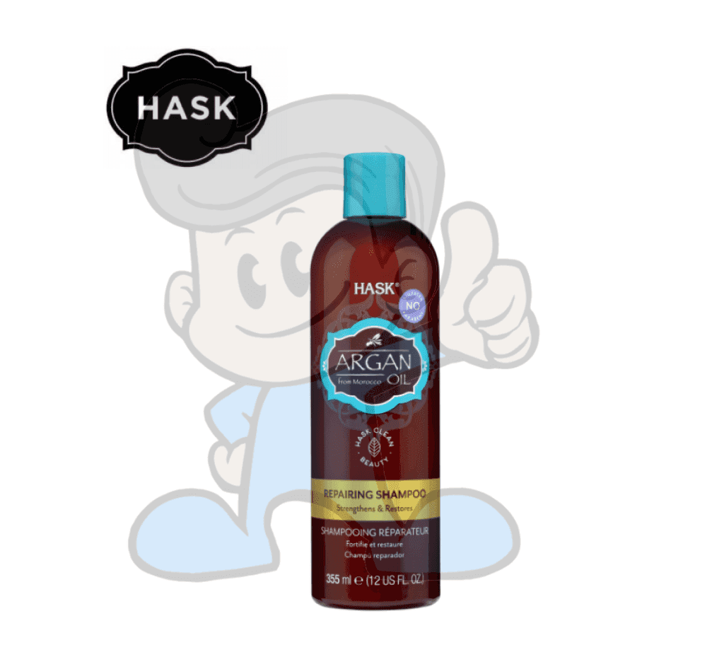 Hask Argan Oil Repairing Shampoo 12 Fl. Oz. Beauty