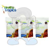 Healthy Tropics Sweet Potato Chips (3 X 100G) Groceries
