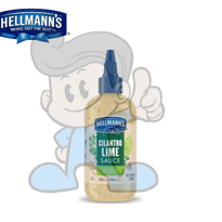 Hellmanns Cilantro Lime Sauce 255G Groceries