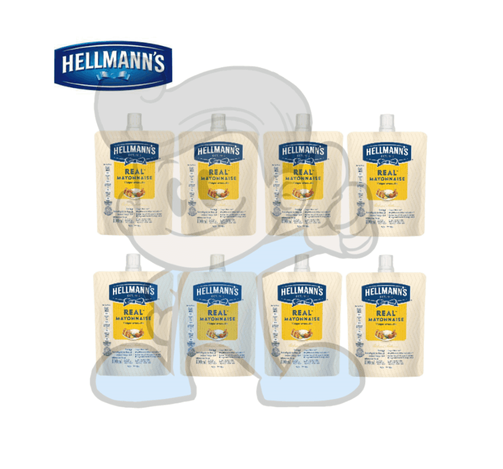 Hellmanns Real Mayonnaise (8 X 100Ml) Groceries