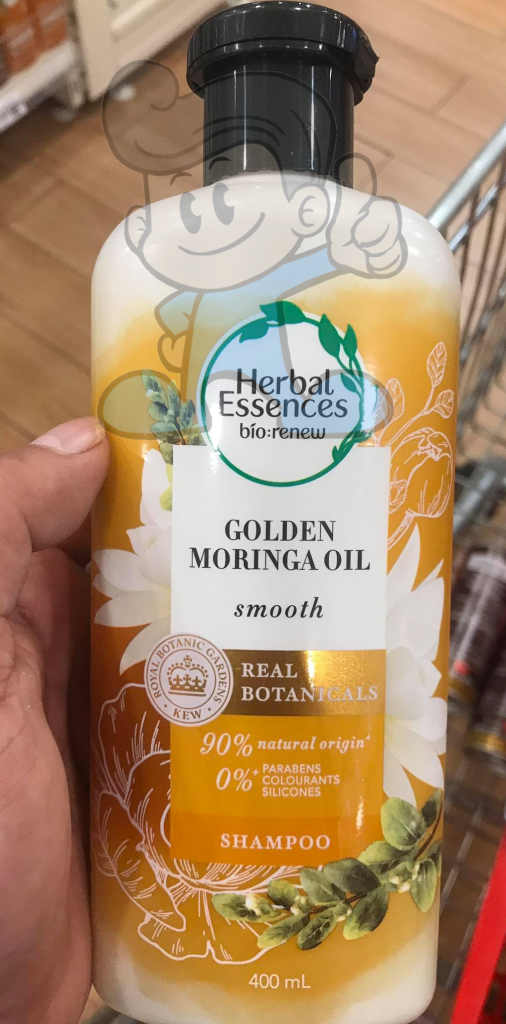 Herbal Essences Bio Renew Golden Moringa Oil Smooth Shampoo 400 Ml Beauty
