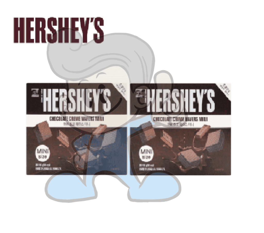 Hersheys Chocolate Creme Wafers Mini Size (2 X 100 G) Groceries