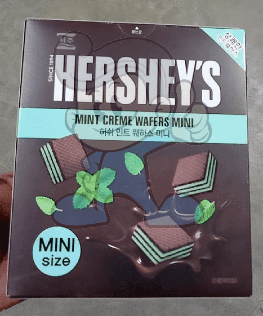 Hersheys Mint Creme Wafers Mini Size (2 X 200 G) Groceries
