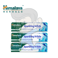 Himalaya Herbals Sparkling White Toothpaste (3 X 100G) Beauty