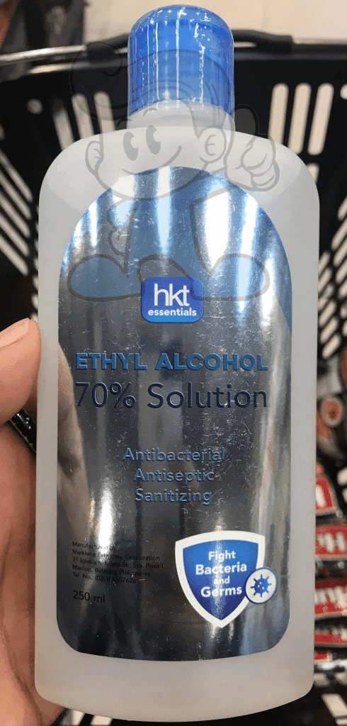 Hkt Essentials Ethyl Alcohol 70% Solution (4 X 250 Ml) Health