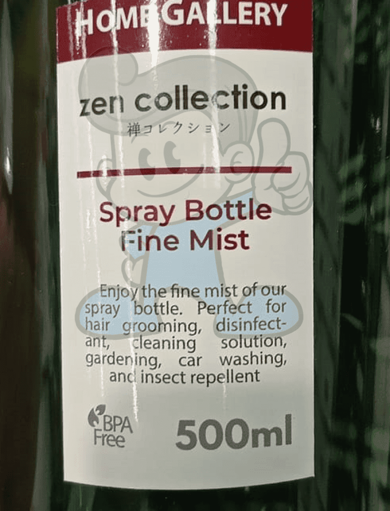 Home Gallery Zen Collection Spray Bottle Fine Mist (2 X 500 Ml) Bags And Travel