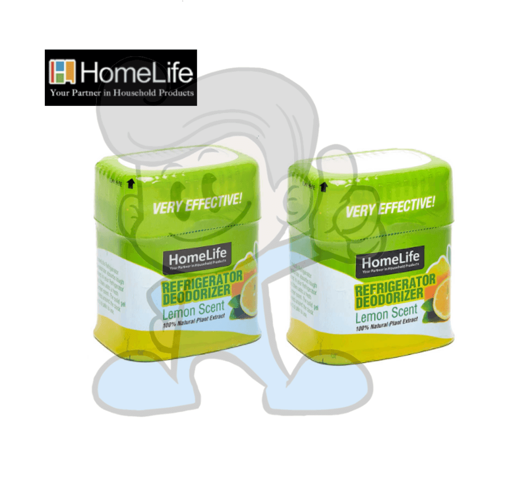 Homelife Refrigerator Deodorizer Lemon Scented (2 X 250Ml) Small Appliances