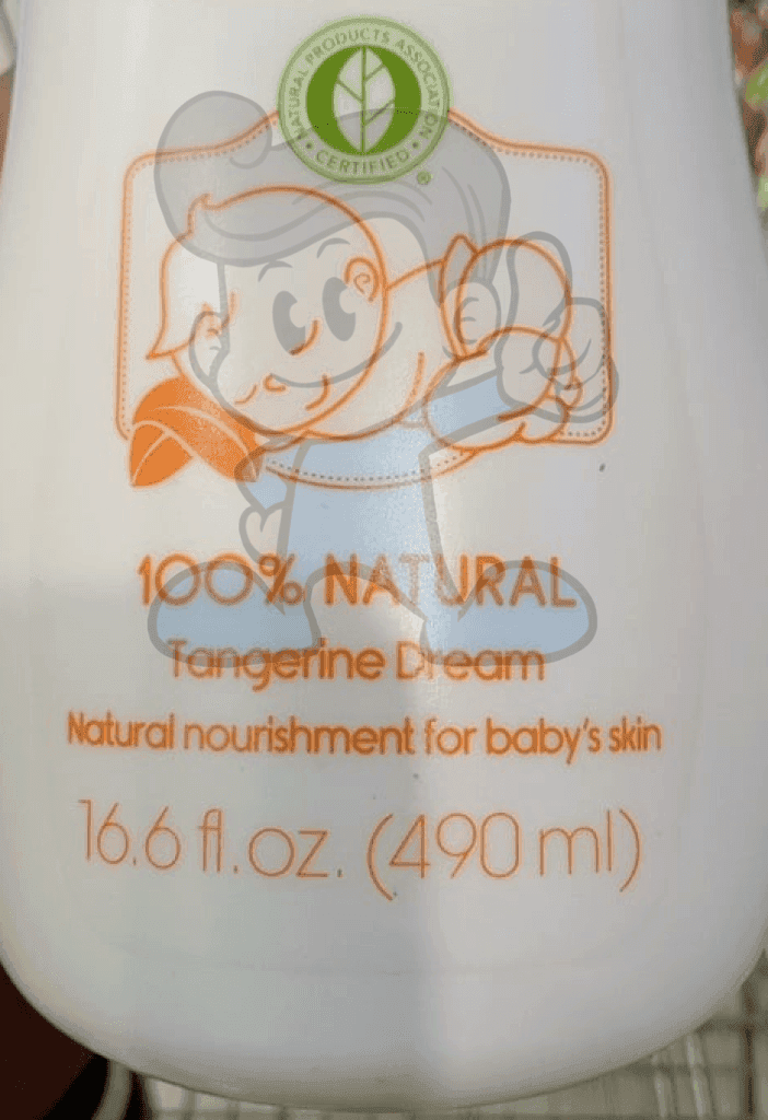 Human Nature Natural Baby Lotion Tangerine Dream 16.6Oz Mother &