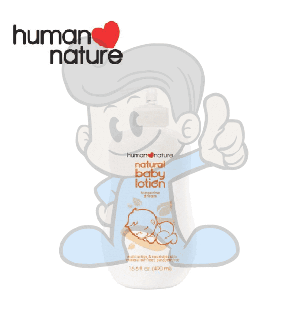 Human Nature Natural Baby Lotion Tangerine Dream 16.6Oz Mother &