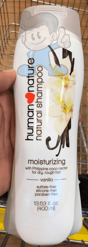 Human Nature Natural Shampoo Moisturizing Vanilla 400Ml Beauty