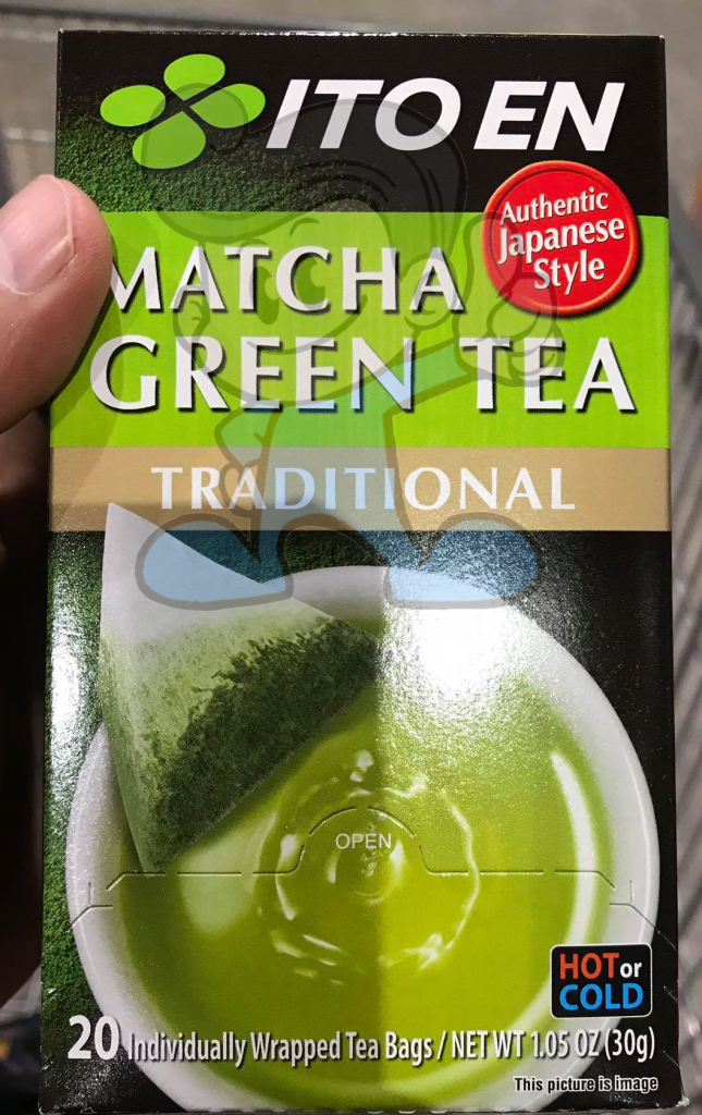 Ito En Matcha Green Tea Traditional 20S (2 X 30 G) Groceries