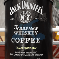 Jack Daniels Tennessee Whiskey Original Coffee 100% Arabica Ground Decaffeinated 8.8 Oz Groceries