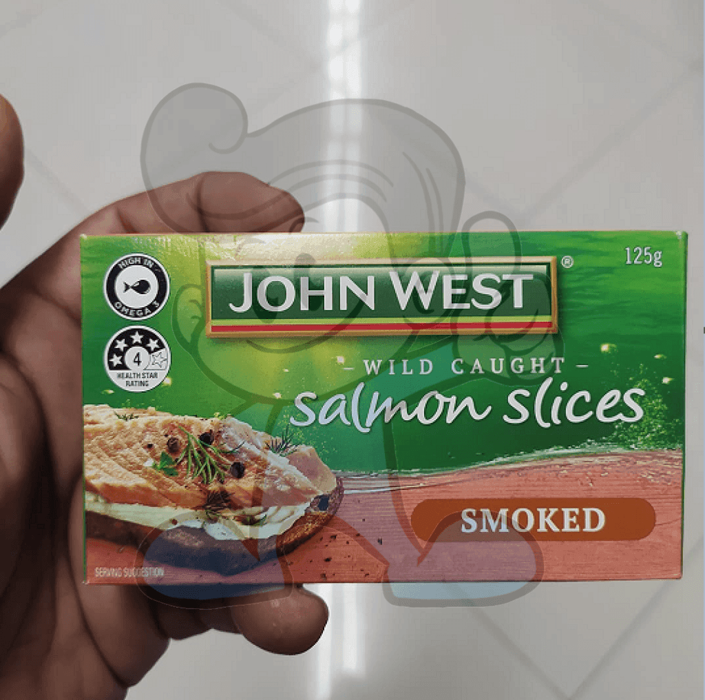 John West Salmon Slices Smoked (2 X 125G) Groceries