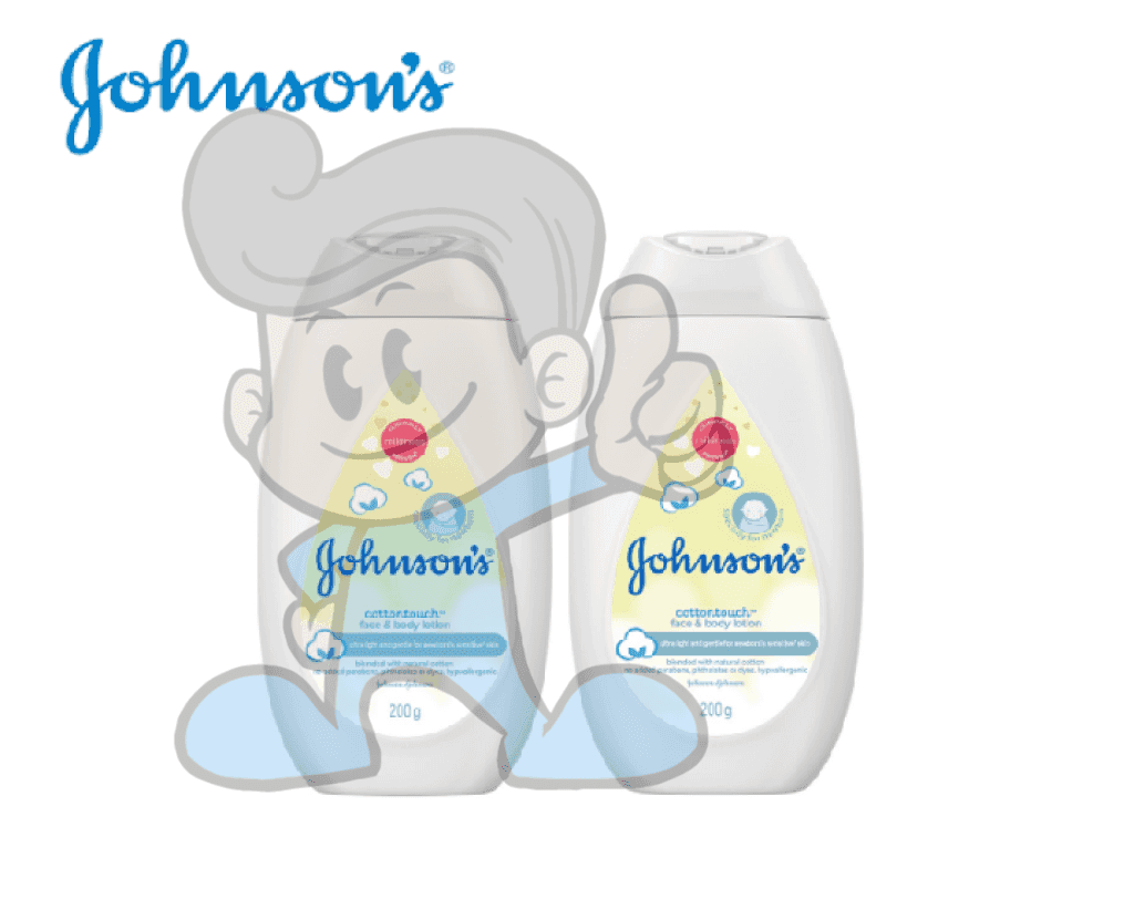 Johnsons Cottontouch Face And Body Lotion (2 X 200 Ml) Mother & Baby